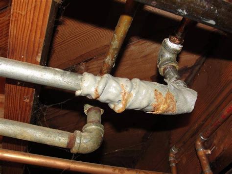 replace metal water pipe under house|replacing old plumbing pipes.